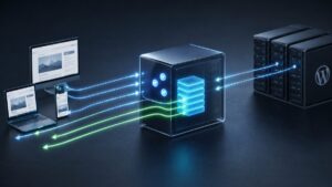 Varnish Cache configurato come reverse proxy davanti a un sito WordPress