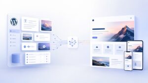 Architettura WordPress headless con CMS separato dal frontend