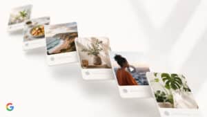 Google Discover rappresentato come feed personalizzato di articoli, video e contenuti selezionati