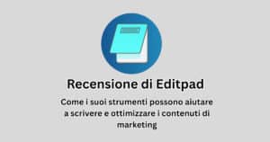 recensione di Editpad
