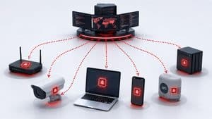 Rimozione malware WordPress 3 Diversi dispositivi compromessi ricevono un comando coordinato all'interno di una botnet