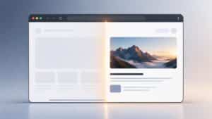 Home 8 Rappresentazione del First Contentful Paint con il primo contenuto che appare in una pagina web