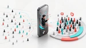 Home 9 Rappresentazione della crescita dei followers TikTok attraverso contenuti e visite al profilo