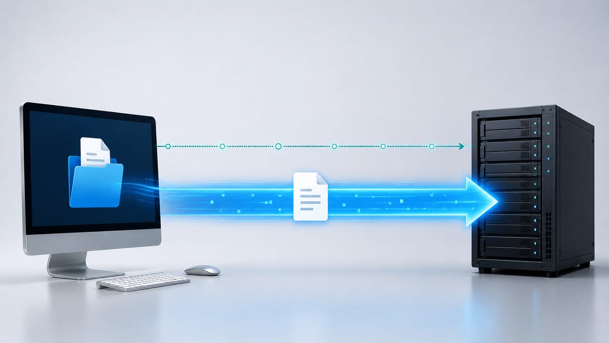 FTP (File Transfer Protocol): cos'è, come funziona, porte e sicurezza 1 Schema della connessione di controllo separata dalla connessione dati nel protocollo FTP