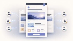 Newsletter digitale strutturata distribuita a una lista di destinatari
