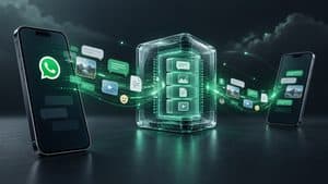 Backup delle chat WhatsApp tra smartphone e archivio digitale sicuro