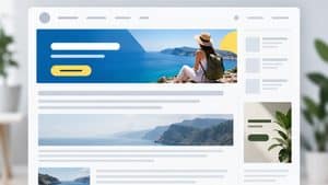 Banner pubblicitario inserito all’interno di uno spazio di una pagina web