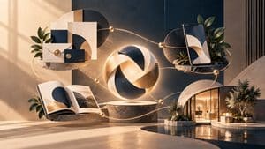 Branding rappresentato come sistema di identità, touchpoint ed esperienza