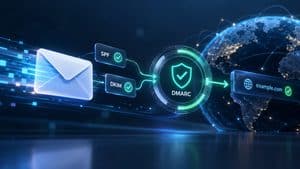 Home 8 DMARC con controlli SPF e DKIM per autenticare il dominio email