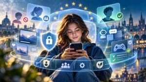 Home 8 EU Kids Act e protezione dei minori online tra social, chatbot AI e servizi digitali