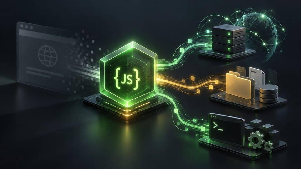 Node.js: cos’è, come funziona, a cosa serve e quando usarlo 1 Schema del flusso tra Event Loop, operazioni I/O e Worker Pool in Node.js