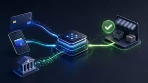 Pagamenti ecommerce con carta, wallet e infrastruttura di pagamento collegati al checkout