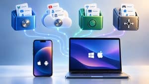 Password salvate distribuite tra smartphone, computer e diversi gestori di credenziali