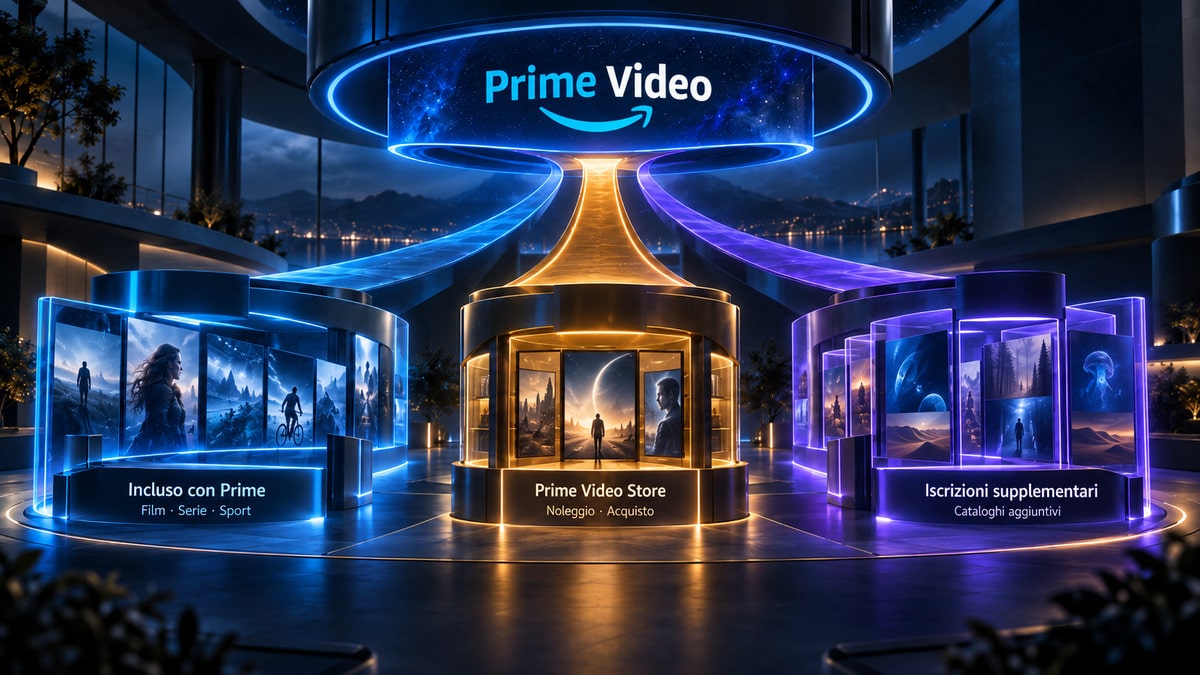 Prime Video: cos’è, come funziona, prezzi, pubblicità e quando conviene 1 Prime Video diviso in tre percorsi: contenuti inclusi con Prime, Prime Video Store e iscrizioni supplementari