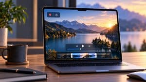QuickTime Player su Mac con riproduzione, registrazione e modifica video