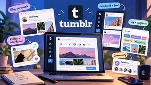 Tumblr come piattaforma tra blog personale, dashboard, reblog, tag e community