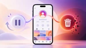 Eliminare o disattivare un account Instagram