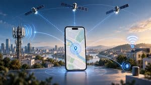 Home 7 Geolocalizzazione tramite GPS, Wi-Fi, rete mobile e Bluetooth su smartphone