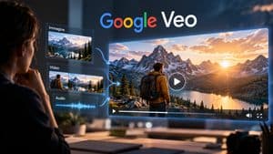 Google Veo per la generazione di video AI da immagini, video e audio