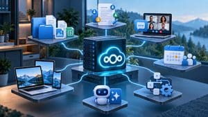 Nextcloud come piattaforma collaborativa collegata a server, file e dispositivi