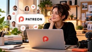 Creator al lavoro con Patreon, community e strumenti di monetizzazione