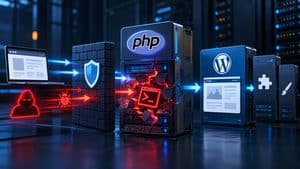 Rimozione malware WordPress 2 PHP2Shell nel runtime PHP tra WAF e WordPress