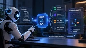 Home 9 Diagramma del flusso REA tra coding agent, MCP, Ghidra, Hopper, IDA, evidenze e verifica