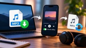 Scaricare musica MP3 tra file locale, ascolto offline e conversione audio