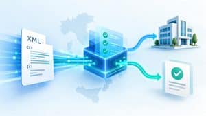 Home 8 Fattura XML che attraversa il Sistema di Interscambio e viene recapitata con esito