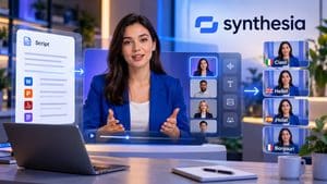 Synthesia AI per creare video con avatar e versioni multilingua