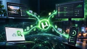 Home 9 uTorrent con Web, Classic, Lite e Android collegati allo stesso ecosistema BitTorrent