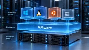 VMware: hardware fisico, hypervisor e macchine virtuali in un’infrastruttura server